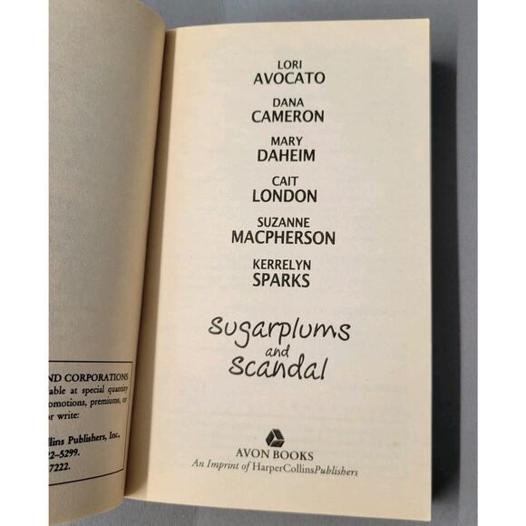 Sugarplums and Scandal by Lori Avocato and Dana Cameron 2006 Paperback Book - Picture 3 of 14